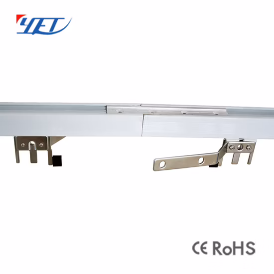 Pista de varilla de cortina motorizada eléctrica automática con control remoto